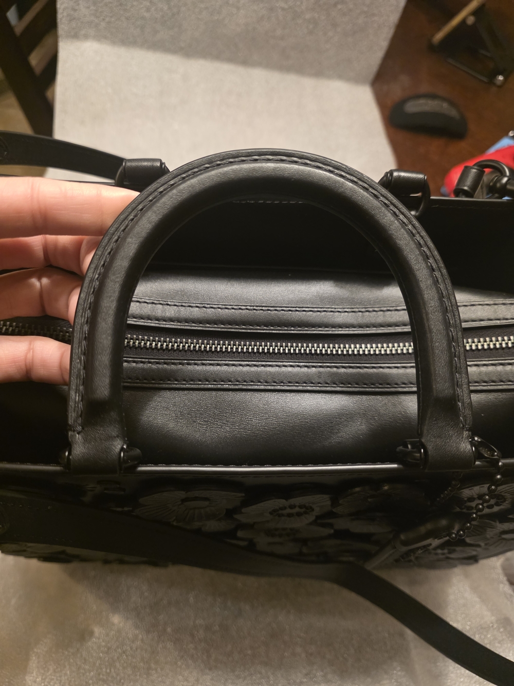 Coach Rogue 31 Tea Rose Black - Picture 7 of 16